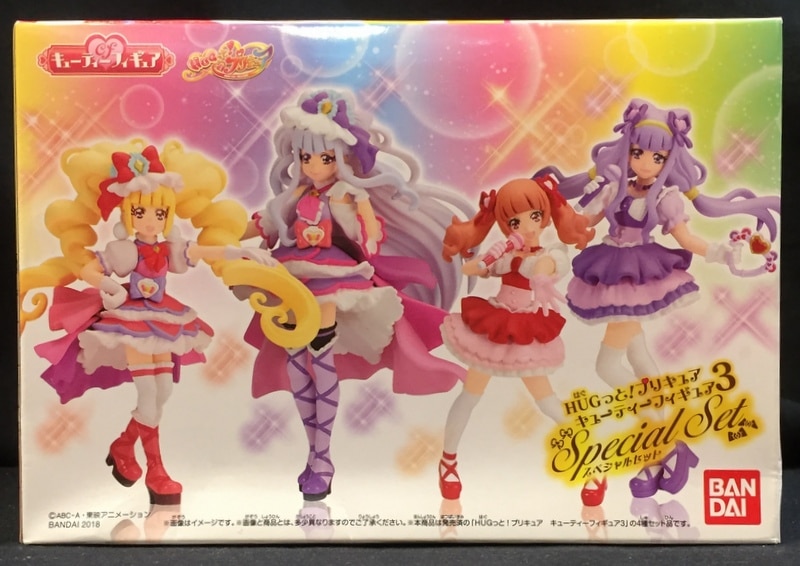 バンダイ キューティーフィギュア3 Hugっと プリキュア スペシャルセット Special Set まんだらけ Mandarake