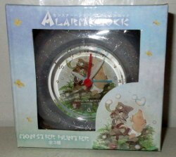 An alarm clock / monster hunter 