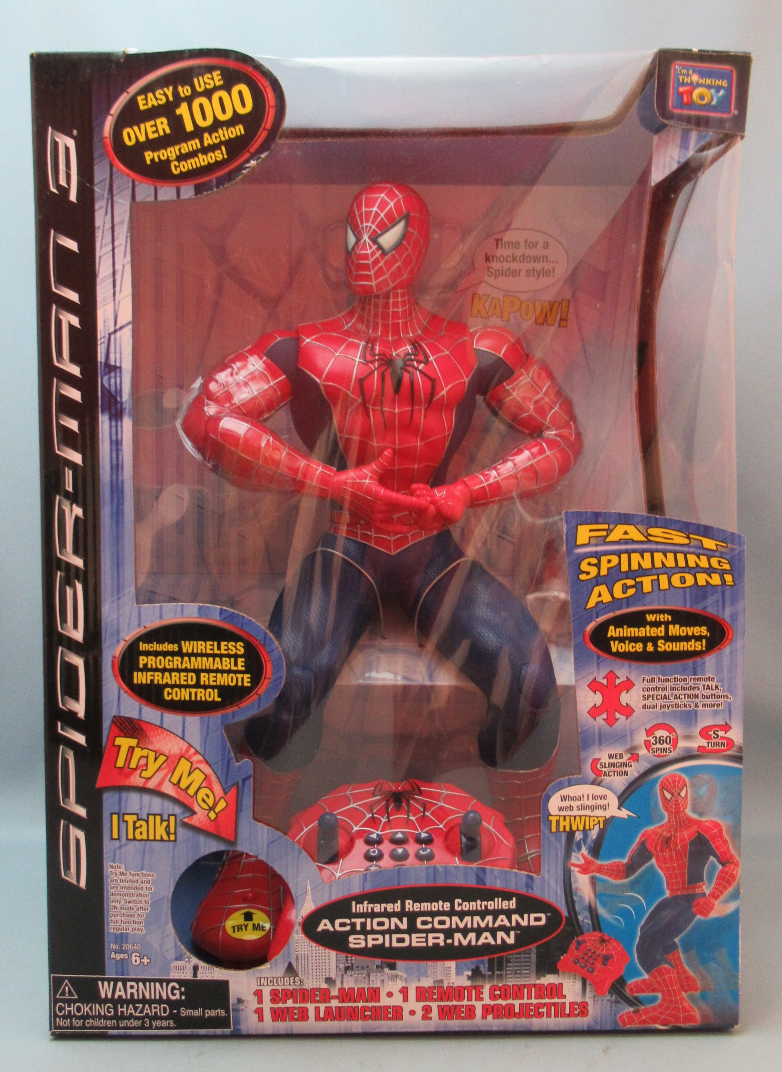 thinkway toys spiderman