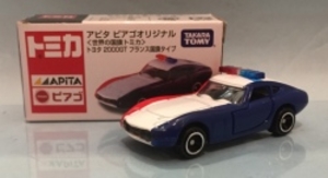 世界の国旗トミカ トヨタ 2000GT フランス国旗タイプ ST13
