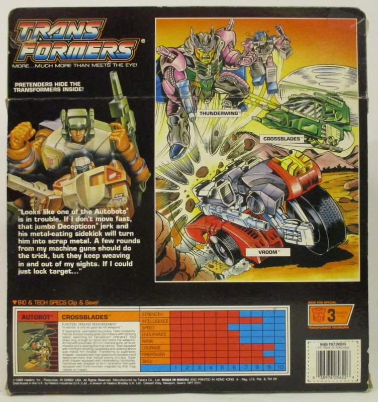 Pretenders Crossblades (Transformers, G1, Autobot