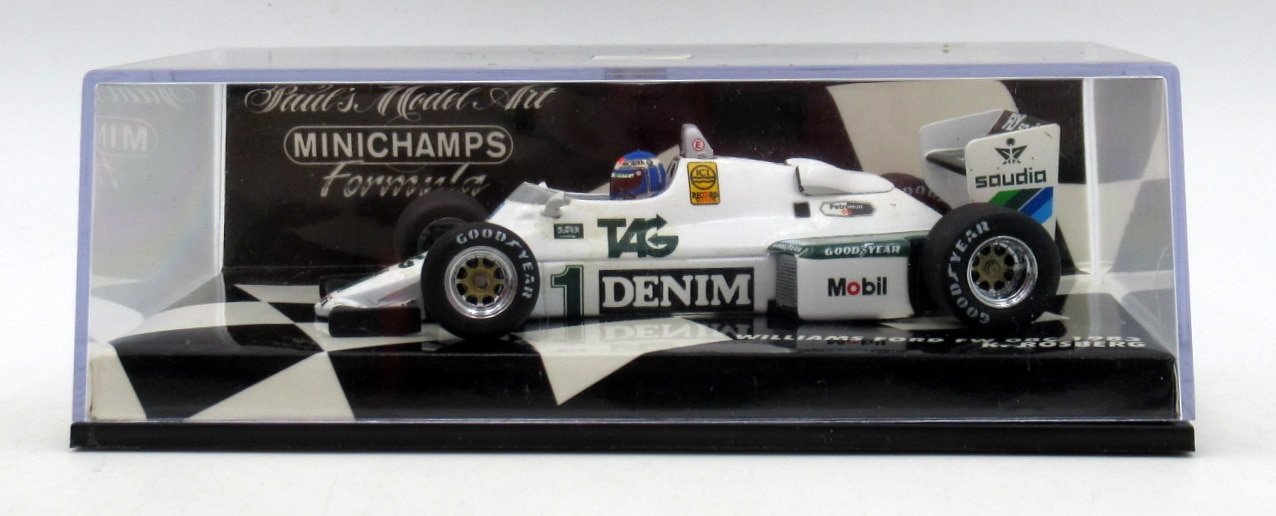 Paul\'sModelArt 1/43MINICHAMPS 430830001 WILLIAMS FORD FW 08C 1983 K.ROSBERG #1