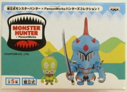 assembling model Monster Hunter × PansonWorks Hunters Collection 1