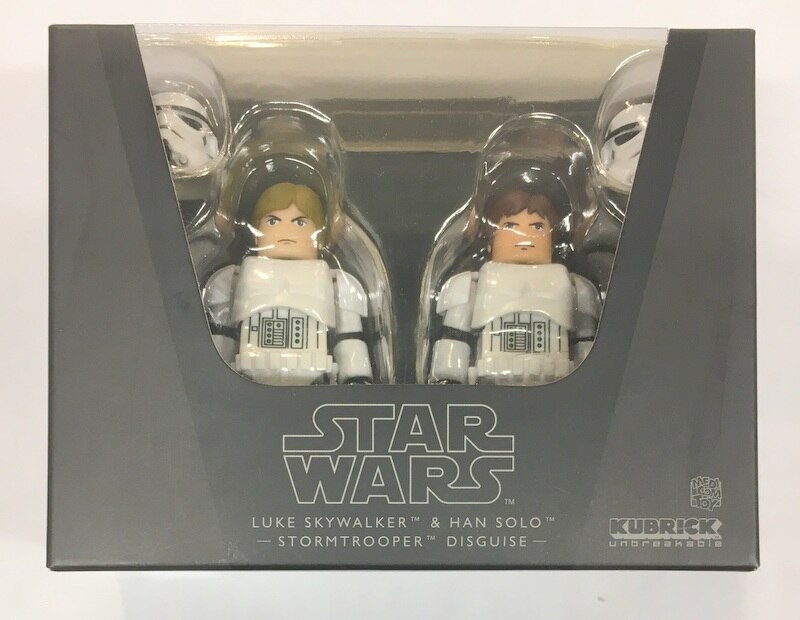 MEDICOMTOY キューブリック STAR WARS STARWARS Luke Skywalker&Han