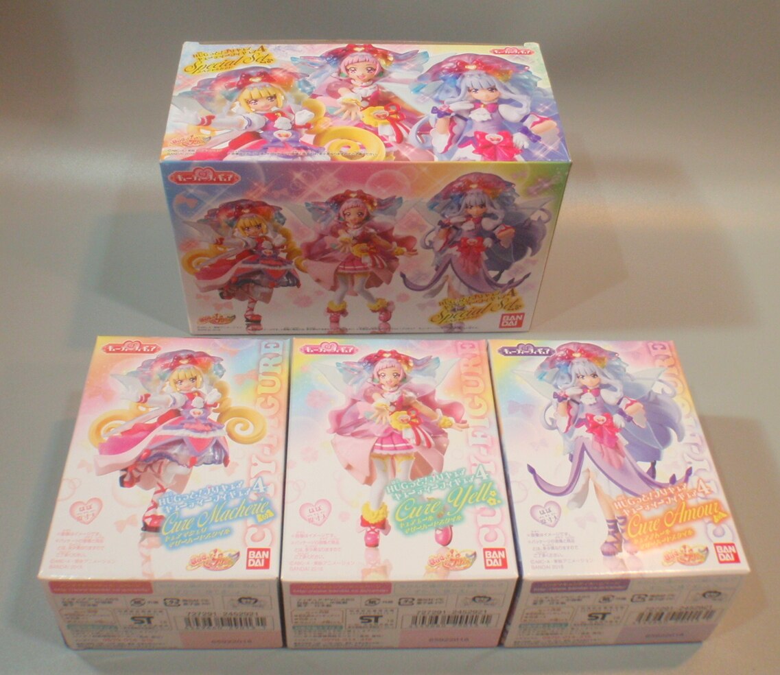 バンダイ Hugっと プリキュア キューティーフィギュア4 スペシャルセット まんだらけ Mandarake