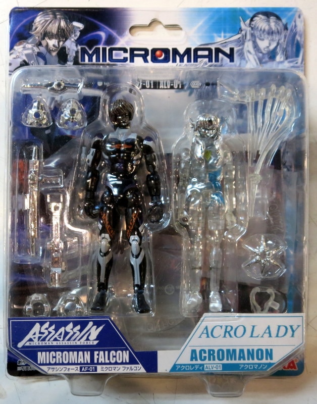 タカラ ミクロマン 【AF-01 アサシンフォース ミクロマンファルコン