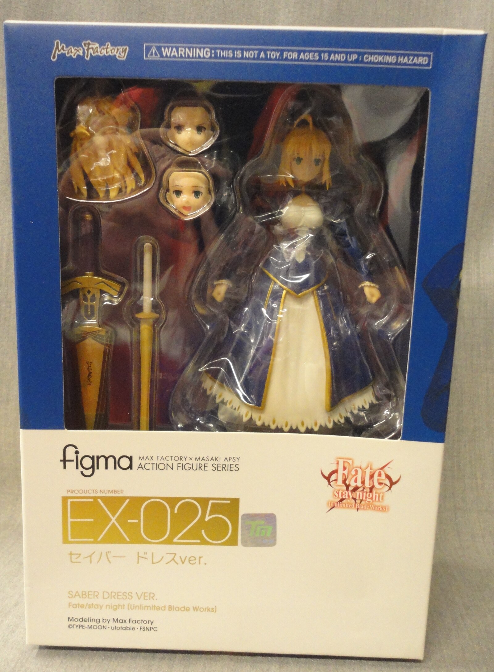 EX-025 figma セイバー ドレスver. Fate FGO-
