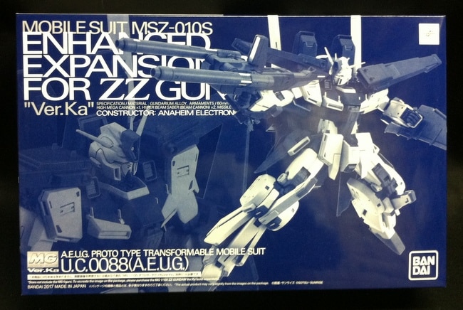 バンダイ Mg 機動戦士ガンダムzz 1 100 ダブルゼータガンダム Ver Ka 強化型拡張パーツ Enhanced Expansion Parts For Zz Gundam Ver Ka Mandarake Online Shop