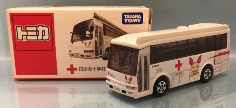 タカラトミー 【トミカ】 日本赤十字社 献血バス(献血は愛です