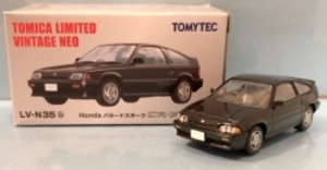 TOMICA LIMITED VINTAGE NEO HondaバラードスポーツCR-X Si (85年式)(黒) LV-N35b