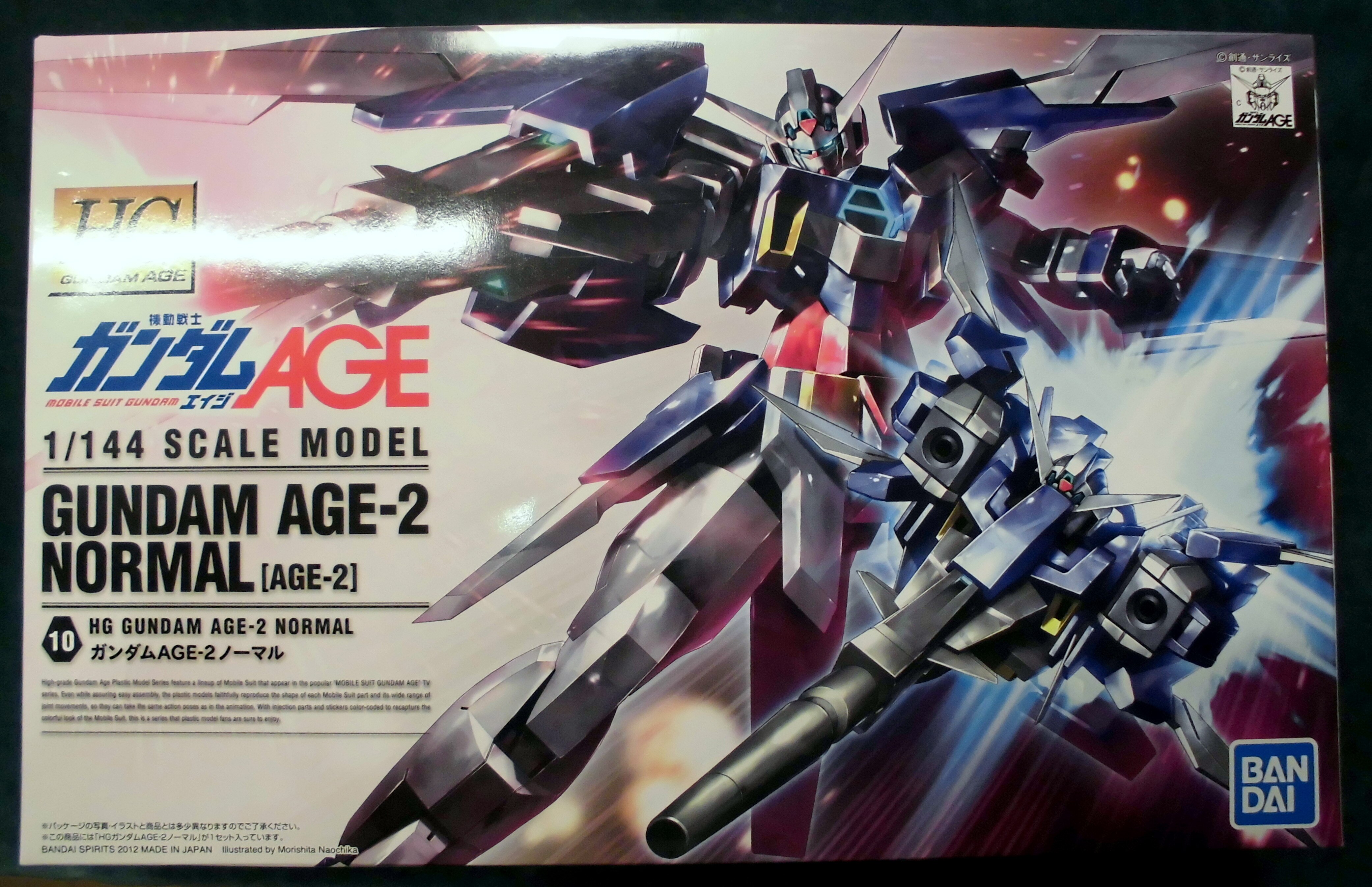 Bandai Spirits Hg Gundam Age ガンダムage 2 ノーマル 10 まんだらけ Mandarake