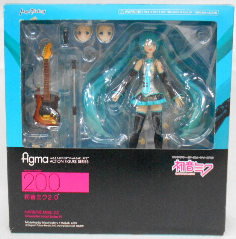 Maxfactory Figma キャラクター ボーカル シリーズ01 初音ミク 初音ミク 2 0 0 まんだらけ Mandarake