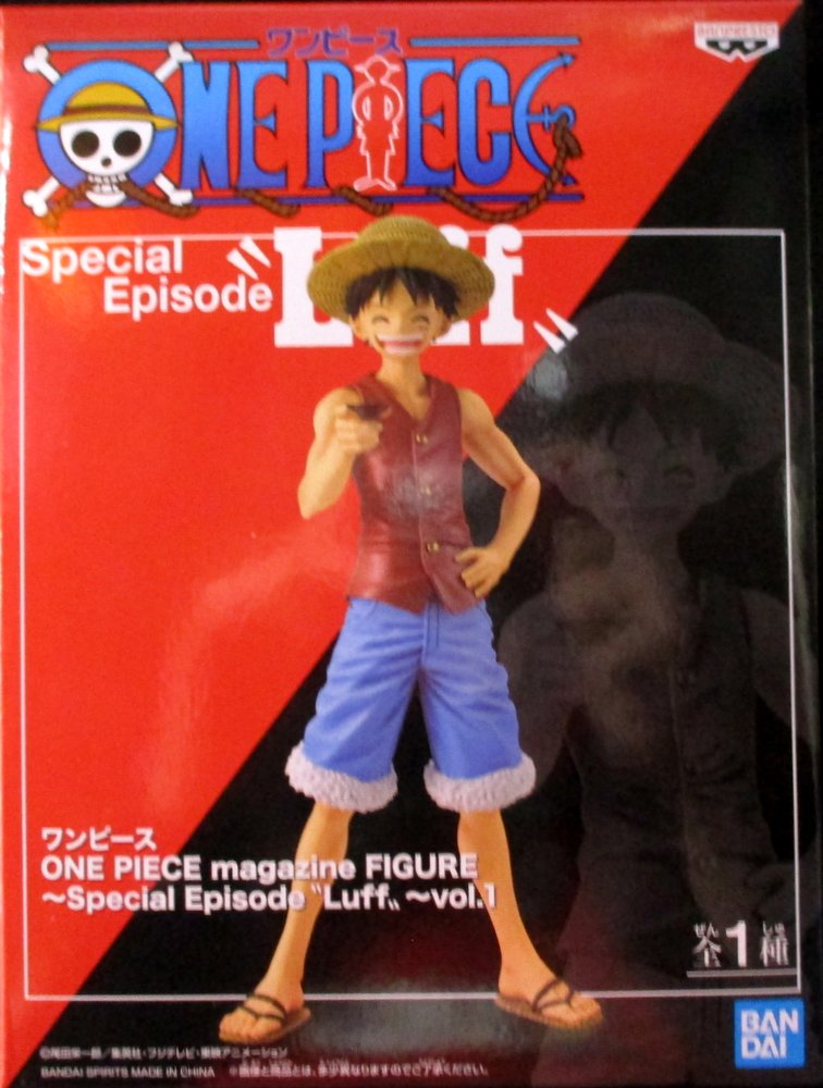 The Spirits Bandai One Piece Magazine Figure Vol 1 Special Episode Luff Monkey D Luffy Mandarake Online Shop