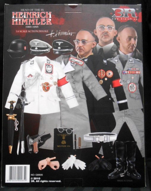 3R GM606 1/6フィギュア Heinrich Himmler 新品未開封-