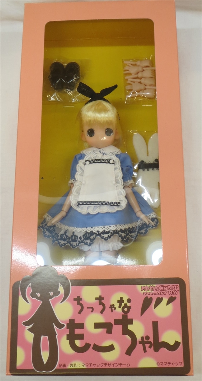 ママチャップトイ ちっちゃなもこちゃん 不思議の国のもこ ブルー 