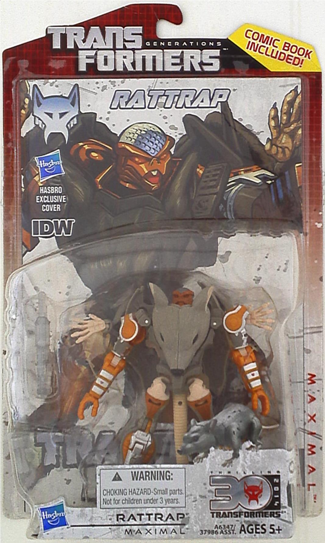 HASBRO GENERATIONS RATTRAP(IDW)/GENERATIONS IDW