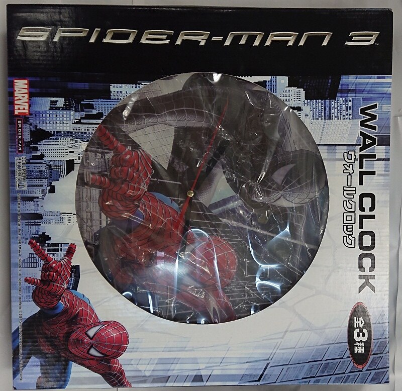 システムサービス株式会社 Wall Clock スパイダーマン ブラックスパイダーマン まんだらけ Mandarake