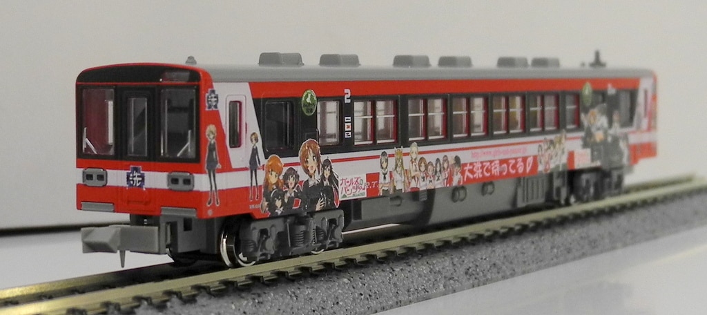 KATO Nゲージ 10-1281 【鹿島臨海鉄道6000形 ガールズ&パンツァー仕様 ラッピング列車 2号車+3号車 2両セット】