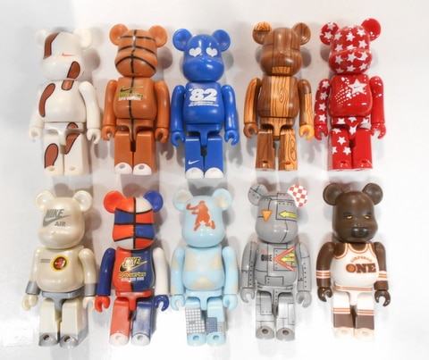 MEDICOMTOY BE@RBRICK 100% BEAR FORCE ONE 10体セット 100