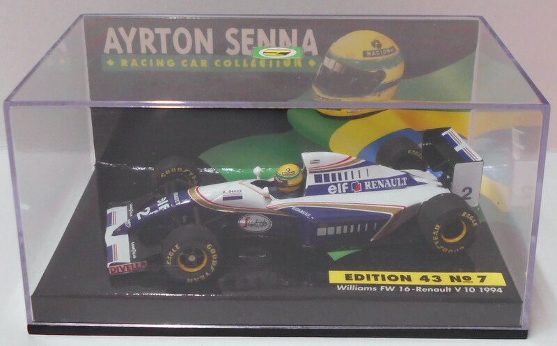 PMA 1/43 A．セナ ウィリアムズ・ルノー FW16 セナコレクション 1994