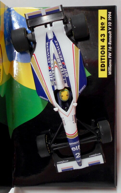 PMA 1/43 A．セナ ウィリアムズ・ルノー FW16 セナコレクション 1994