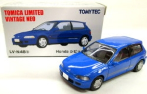 TOMICA LIMITED VINTAGE NEO Honda シビック SiR-II (青) LV-N48b