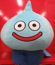 A sitting-straight cushion / smile slime 