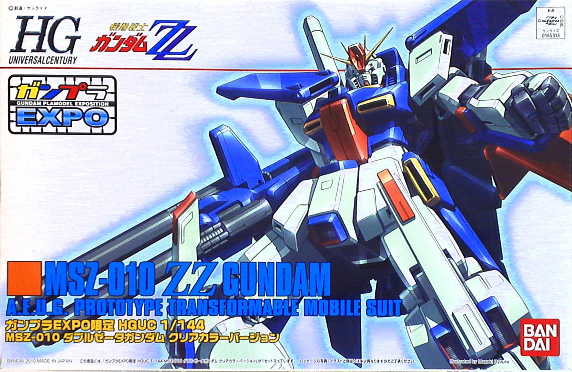 激安正規HGUC 1/144　MSZ-010　ダブルゼータ ガンダム/ 機動戦士ガンダムZZ 完成品