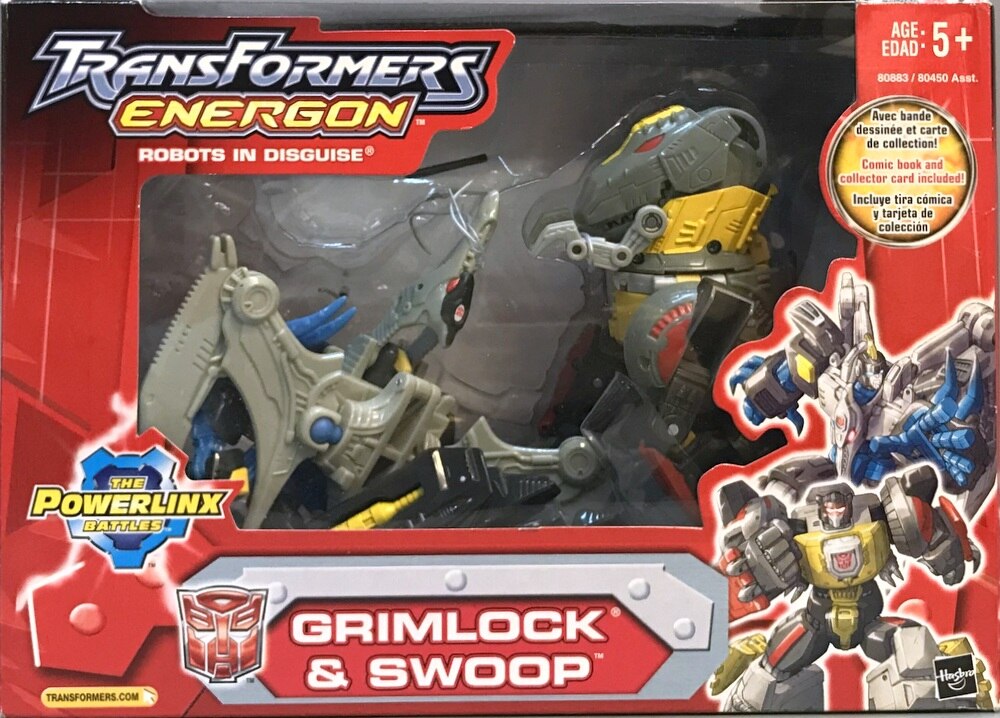 HASBRO トランスフォーマー TRANSFORMERS/ENERGON GRIMLOCK & SWOOP まんだらけ Mandarake
