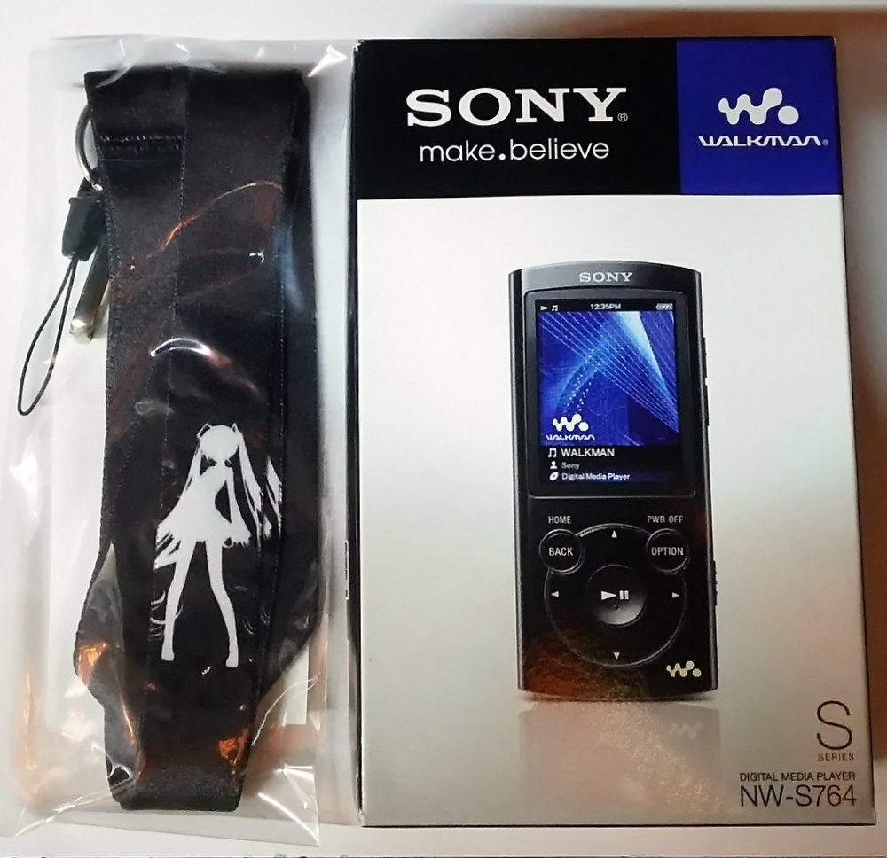 Sony Walkman / Hatsune Miku Black / Walkman / Hatsune Miku NWS764 |  MANDARAKE 在线商店