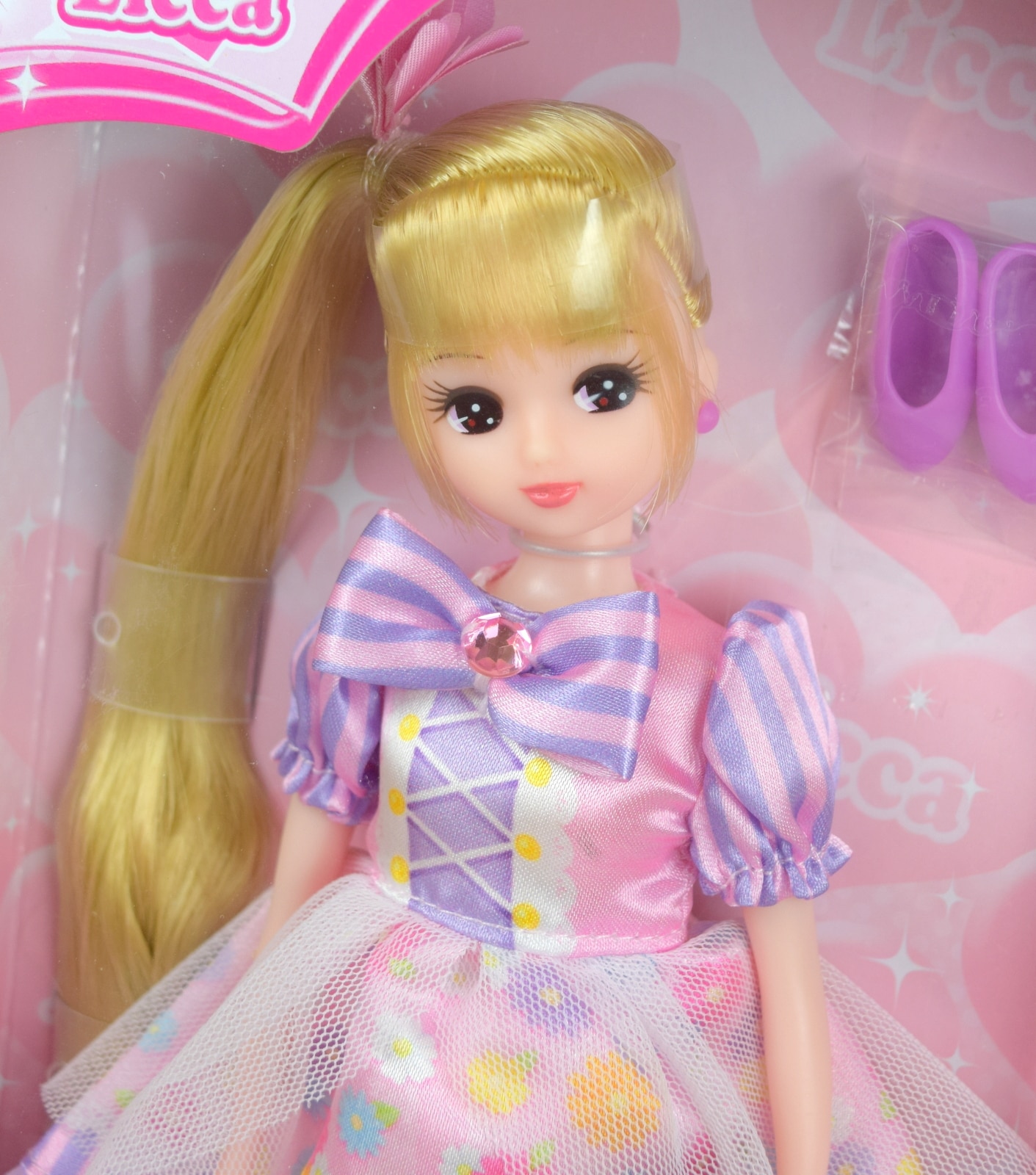 タカラトミー リカちゃん LD-07 お花のロングポニーテール