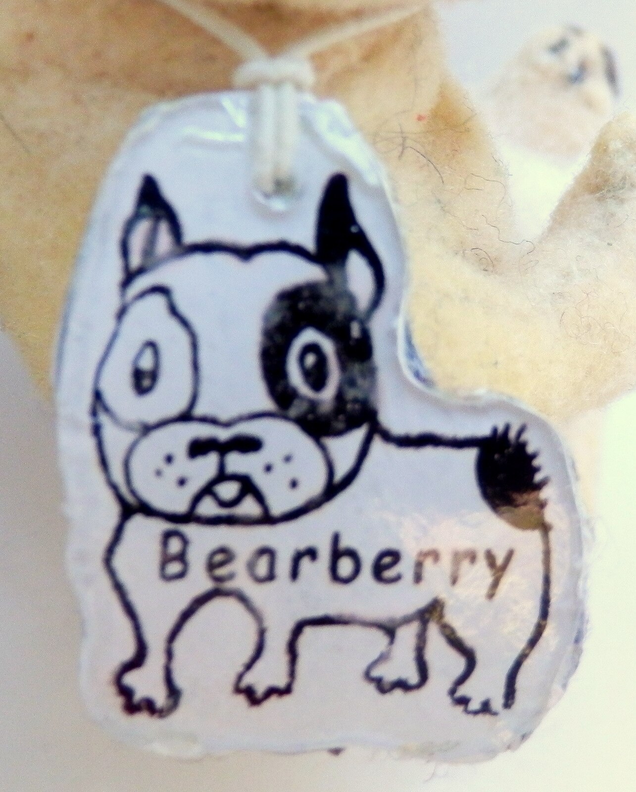 ワタナベリエ 渡辺利絵 作家作品 ぬいぐるみ 犬 Bearberry ベア 人形