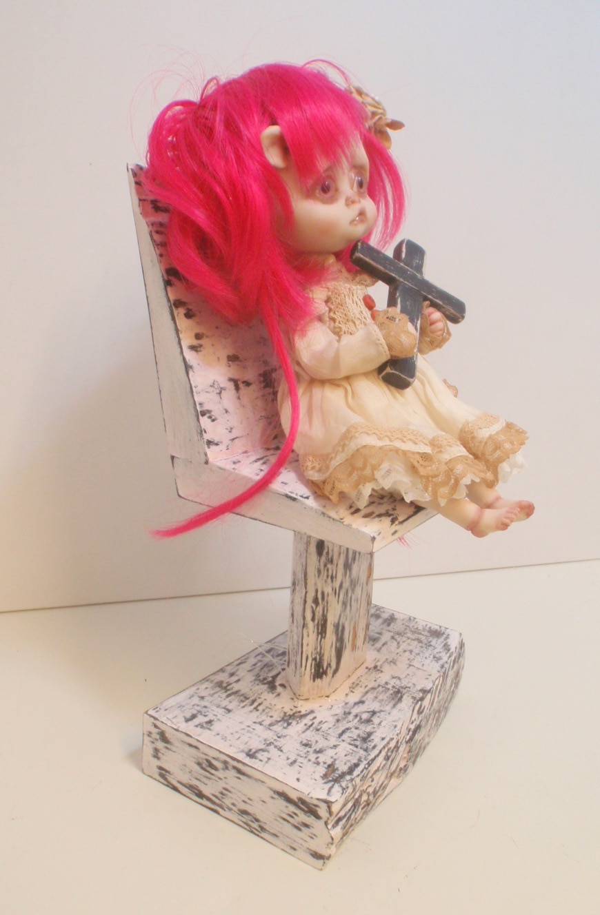 創作人形 マキシムさん サーニットドール ピンクの髪の子 まんだらけ Mandarake