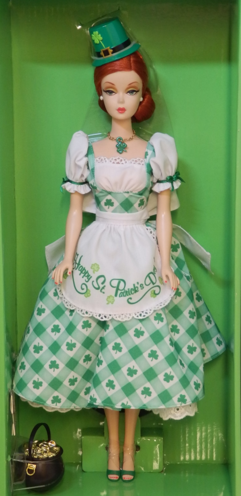 Shamrock Celebration Barbie Doll