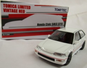 TOMICA LIMITED VINTAGE NEO/香港限定 Honda Civic SiRII(EF9)Group A(white)