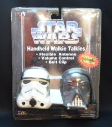 MGA / MICRO GAMES OF AMERICA HANDHELD WALKIE TALKIES （STORMTROOPER / DARTH VADER）
