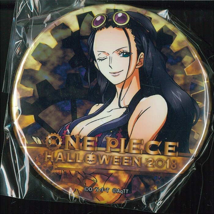 ONE PIECE 東京ワンピースタワー ハロウィン 2018 缶バッジ ロビン