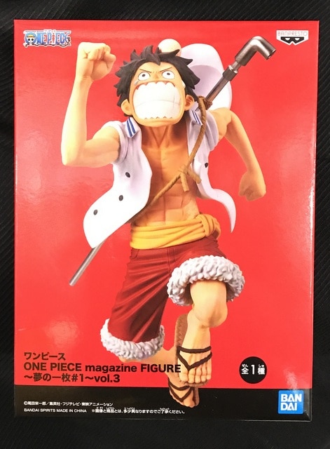 Bandai Spirits ワンピース Magazine Figure Vol 3 夢の一枚 1 モンキー D ルフィ まんだらけ Mandarake