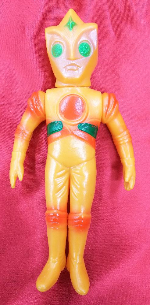 無版権 ミドルサイズソフビ トリプルファイター風 | まんだらけ Mandarake