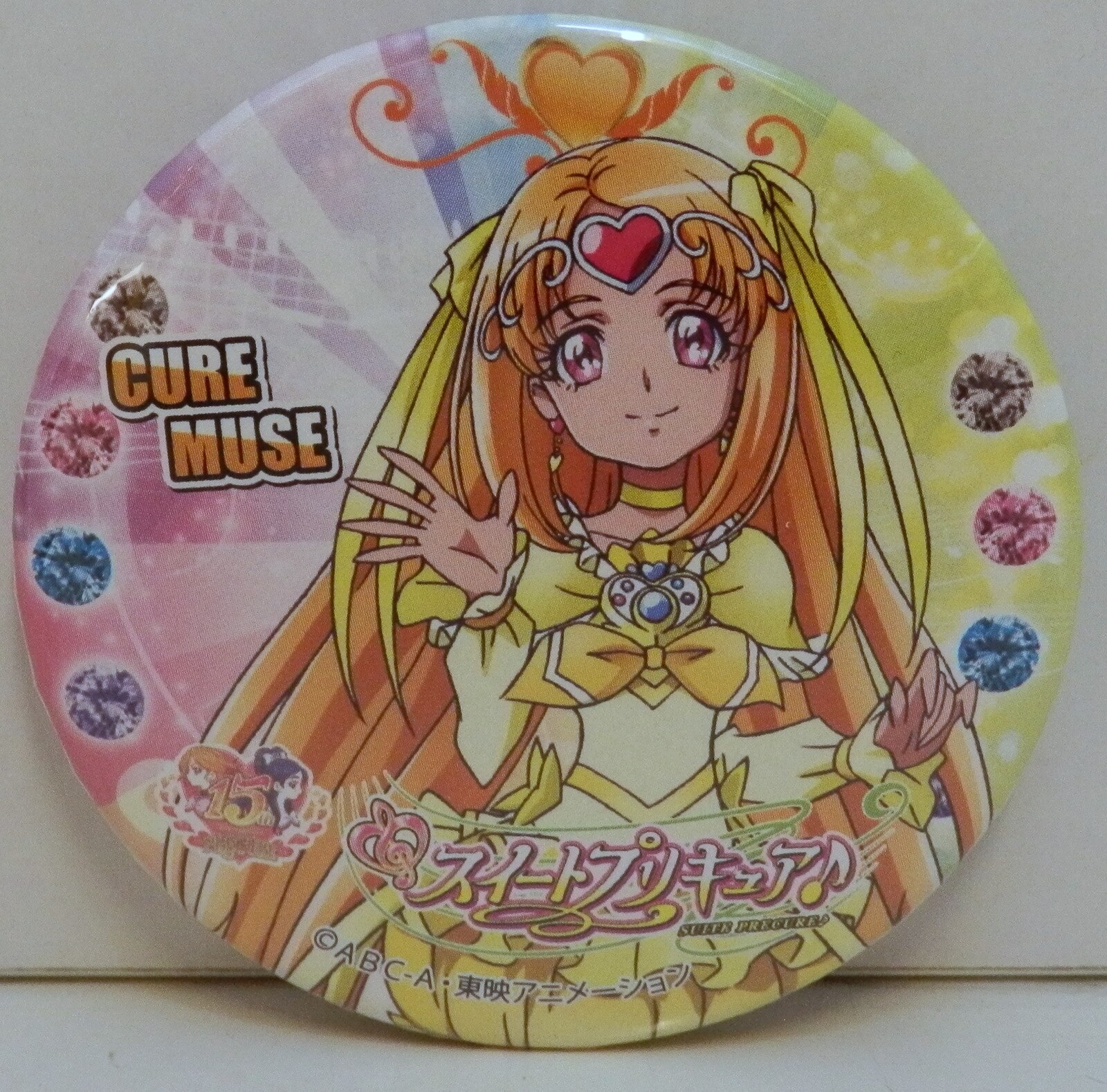 東映アニメーション プリキュア15周年ブラインド缶バッジ スイートプリキュア キュアミューズ まんだらけ Mandarake