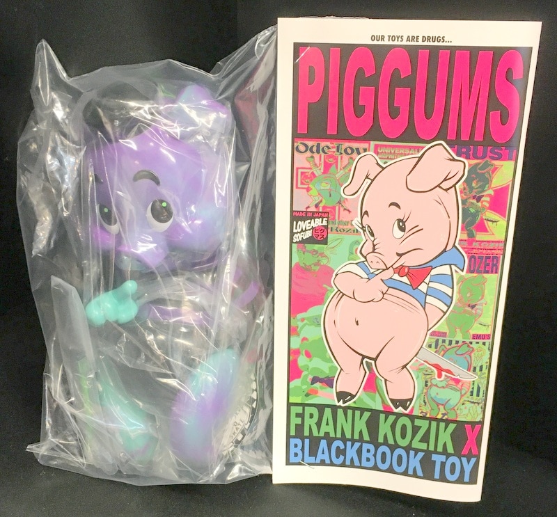 BlackBook Toy Frank Kozik Piggums Devil Marbled | まんだらけ Mandarake