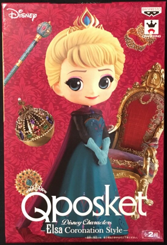 バンプレスト Q posket Disney Characters Elsa Coronation Style/アナ