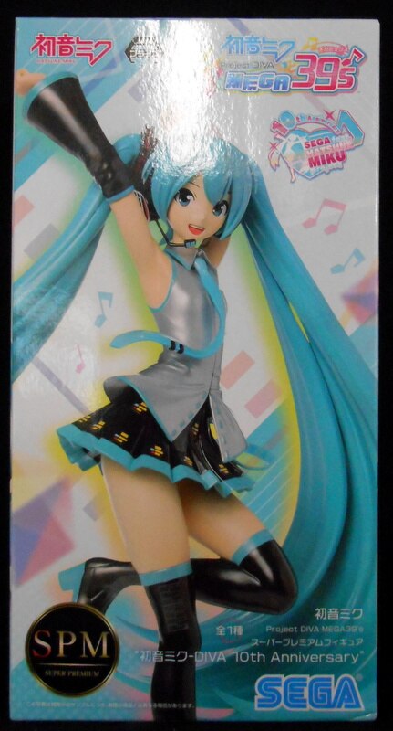 セガ Spm スーパープレミアムフィギュア 初音ミク Diva 10th Anniversary Project Div 初音ミク まんだらけ Mandarake