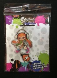 A funky acrylics key case with rubber 