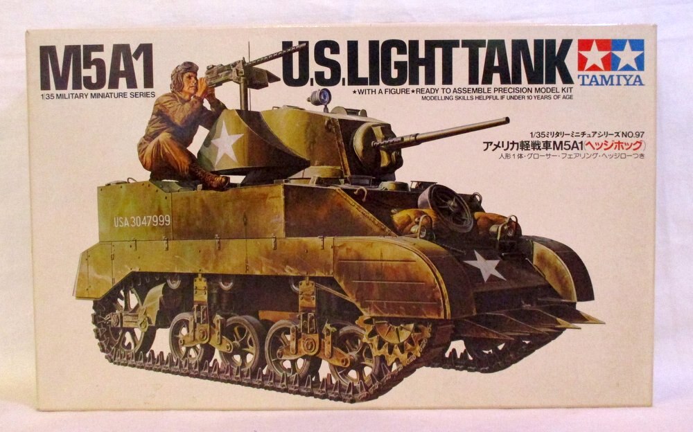 タミヤ 1/35 ミリタリーミニチュアシリーズ アメリカ軽戦車M5A1 ヘッジ