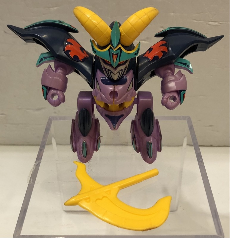 美品 タカラ　魔神英雄伝ワタル2 プラクション　ブラックサタン 623-2.jpg