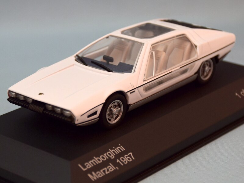 レプリカーズ 1/43 WHITEBOX Lamborghini Marzal 1967 White WB066