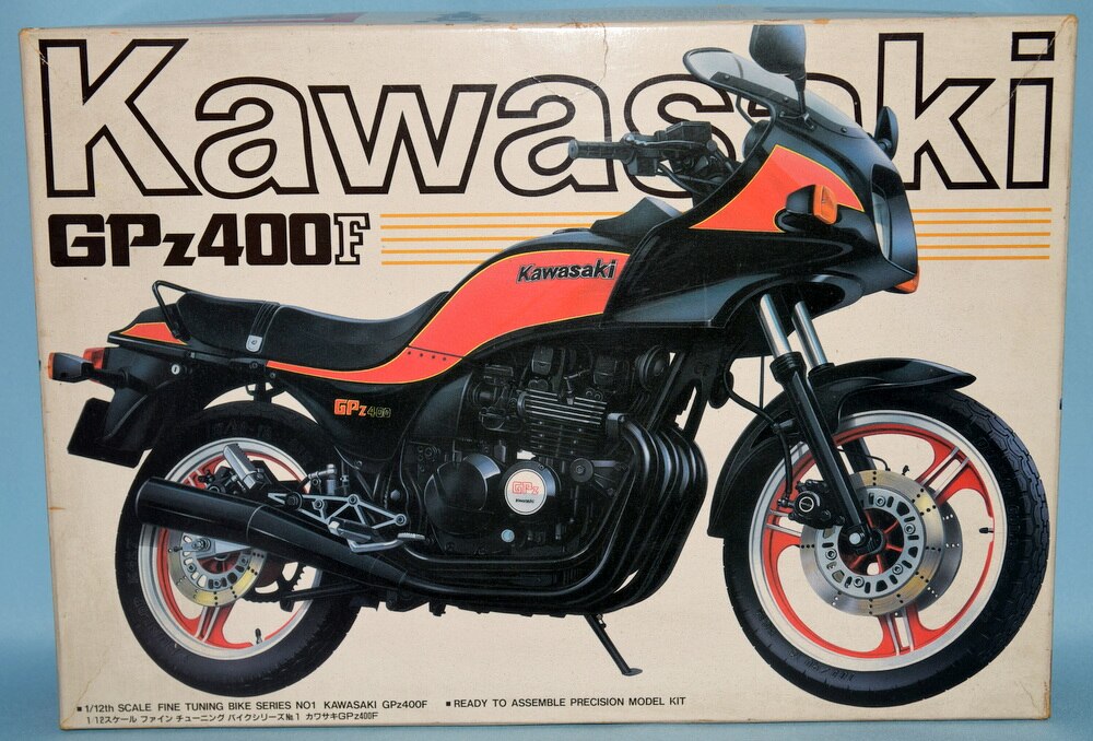 mandarake | aoshima kawasaki gpz400f 1/12