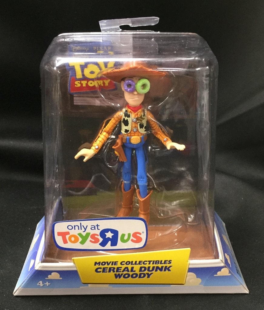 Mattel MOVIE COLLECTIBLES CEREAL DUNK WOODY Toys R Us Limited