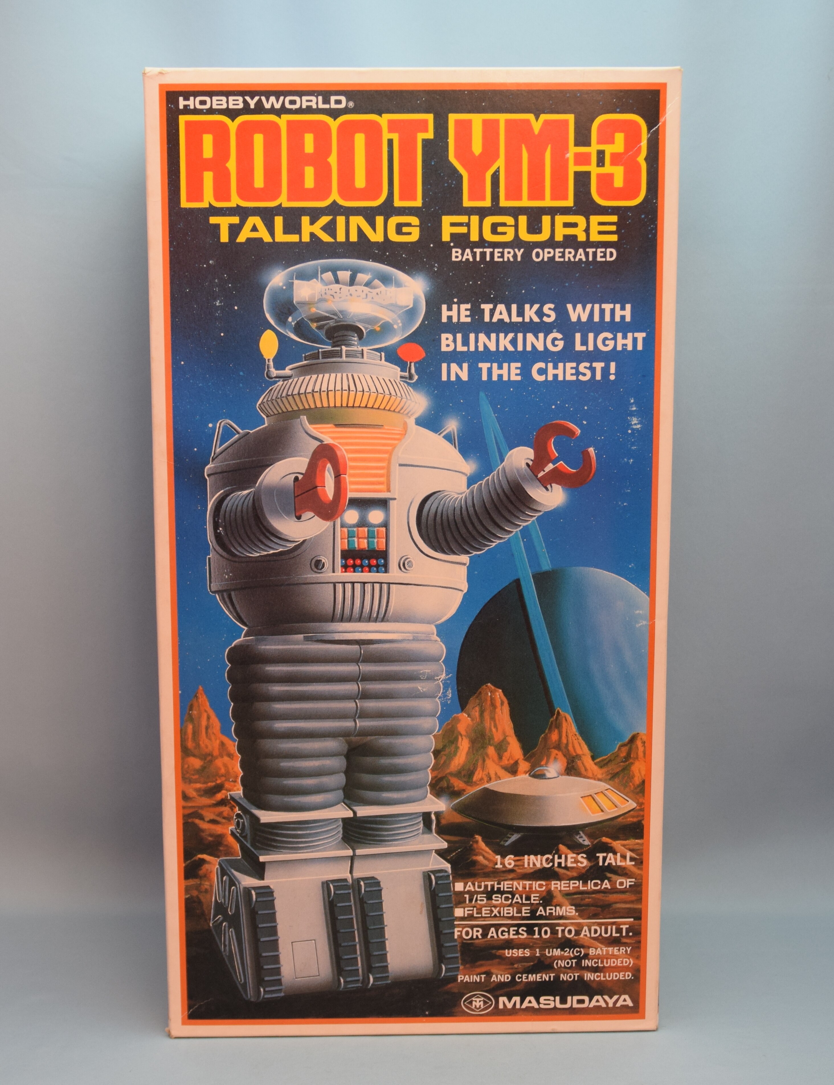 mandarake | masudaya talking figure robot ym-3 furaidi first